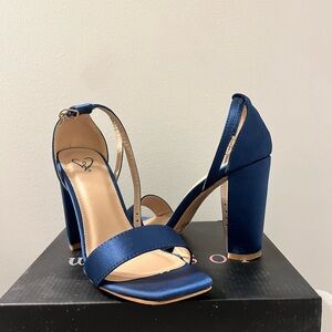Windsor Royal Blue Heels